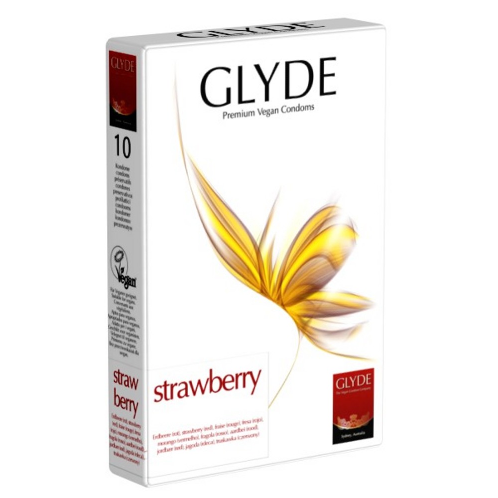 Preservativos fresa Glyde (10 unid.)