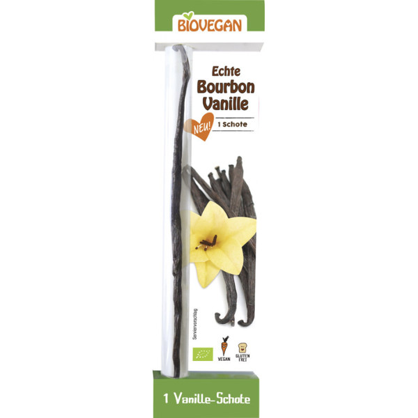 Vainilla Bourbon orgnica (2 vainas)