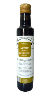 Aceite de oliva extra virgen Midzu 250ml (Botella vidrio)